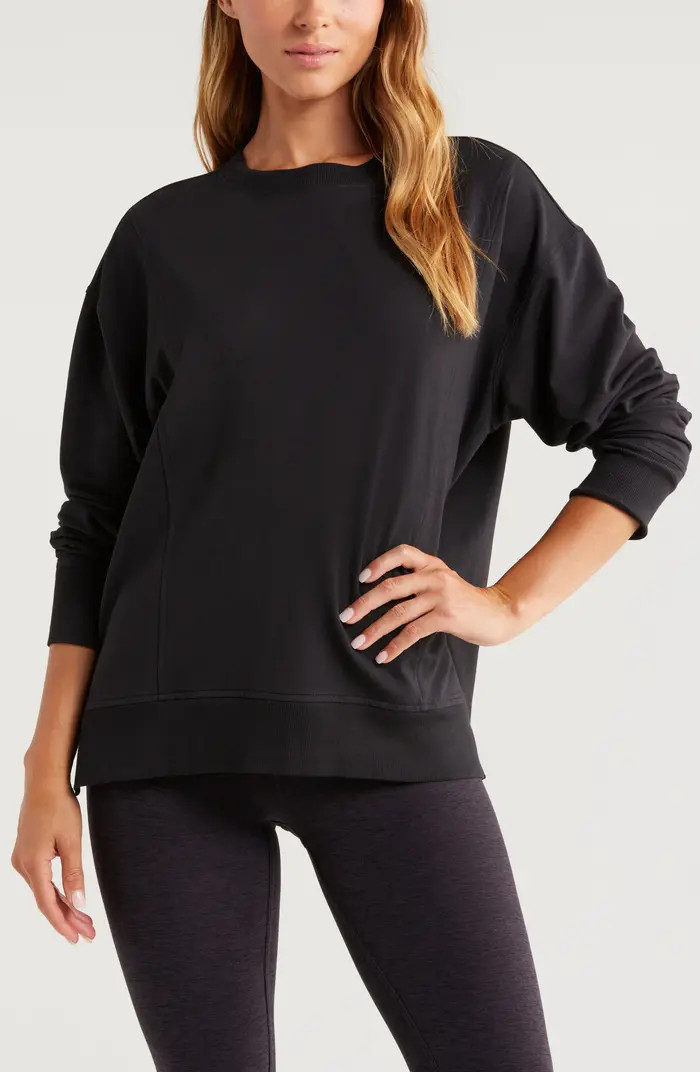 Luxe French Terry Sweatshirt | Nordstrom