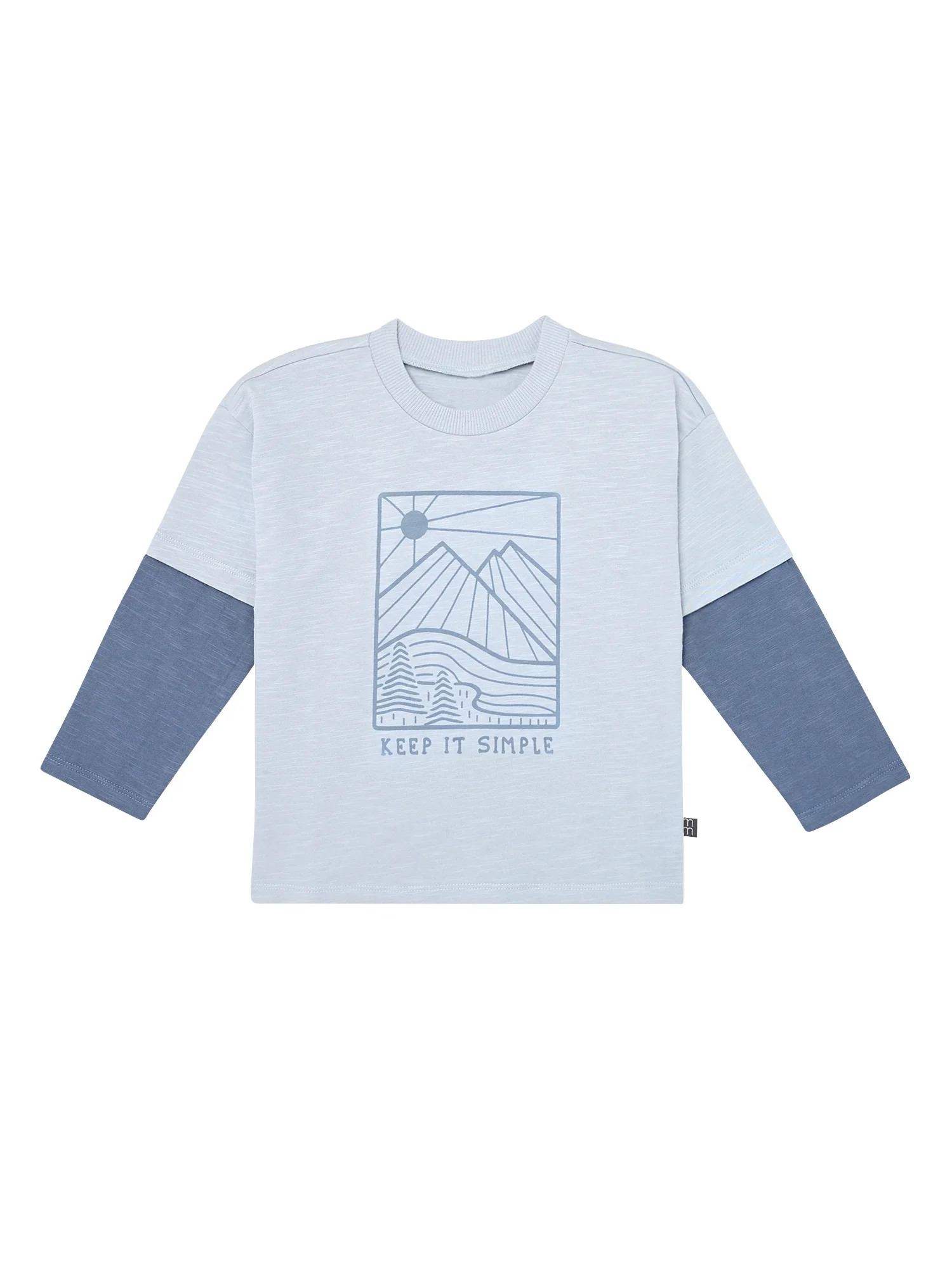 Modern Moments by Gerber Toddler Boy Organic Drop Shoulder Graphic Tee, Sizes 12 Months - 5T | Walmart (US)