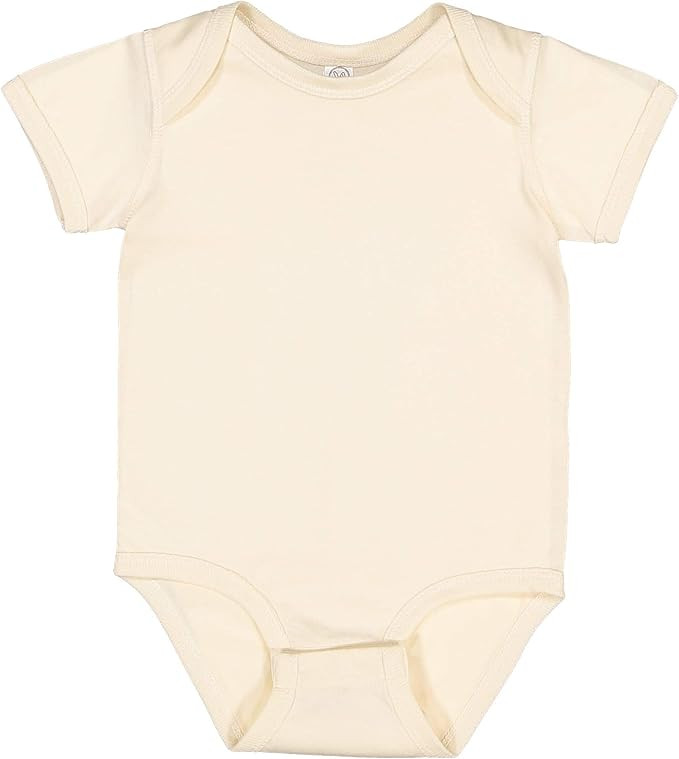 RABBIT SKINS, Baby Soft Fine Jersey Short Sleeve Bodysuit | Amazon (US)