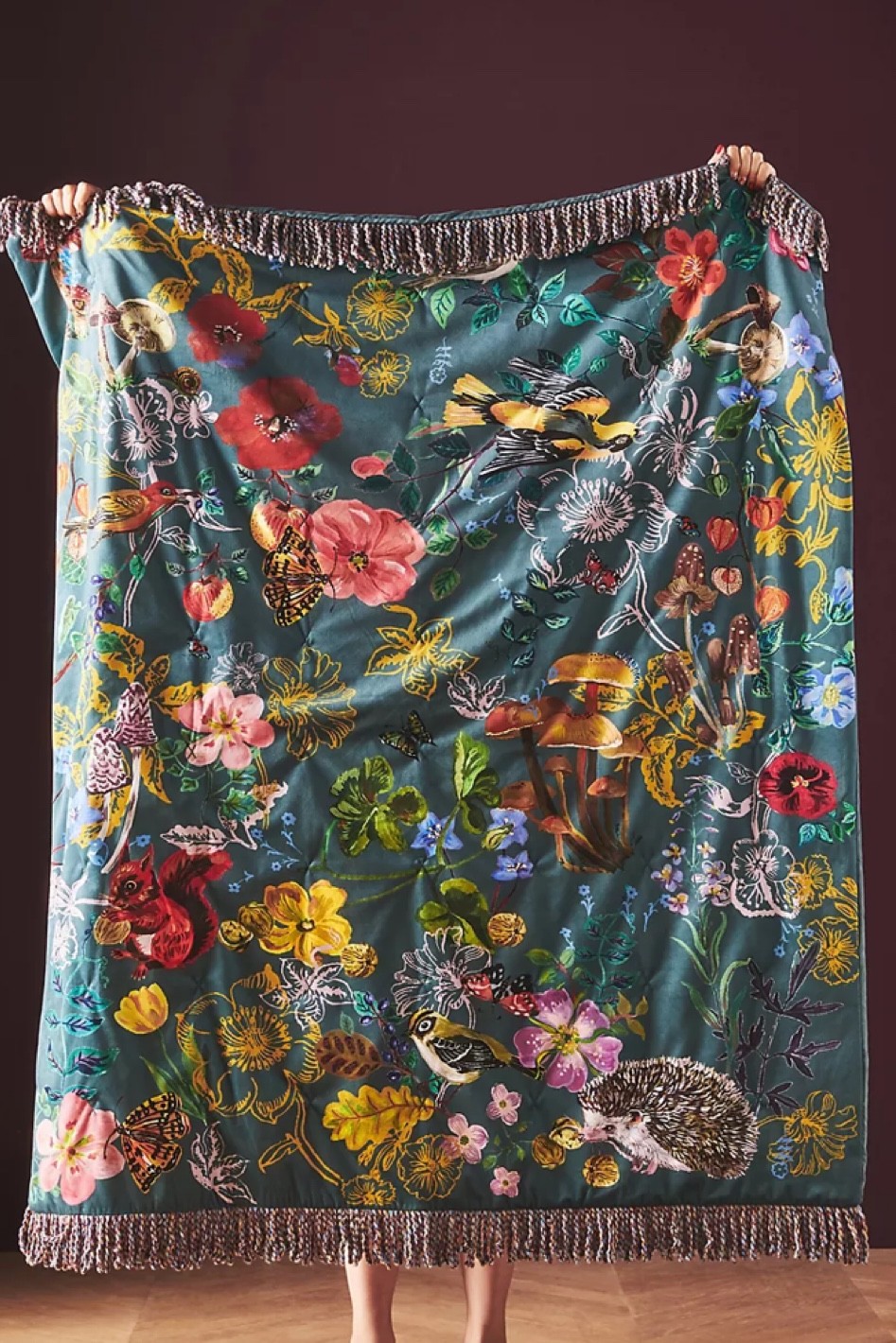 How beautiful is this blanket?! I love all the colors! It’s giving me major Cottagecore vibes! It’s also a bit Victorian, and totally maximalist! 

#LTKstyletip #LTKSeasonal #LTKHoliday