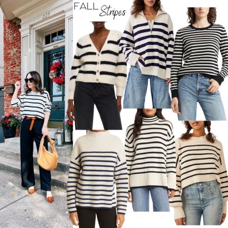 Striped sweaters for fall 

#LTKstyletip #LTKSeasonal