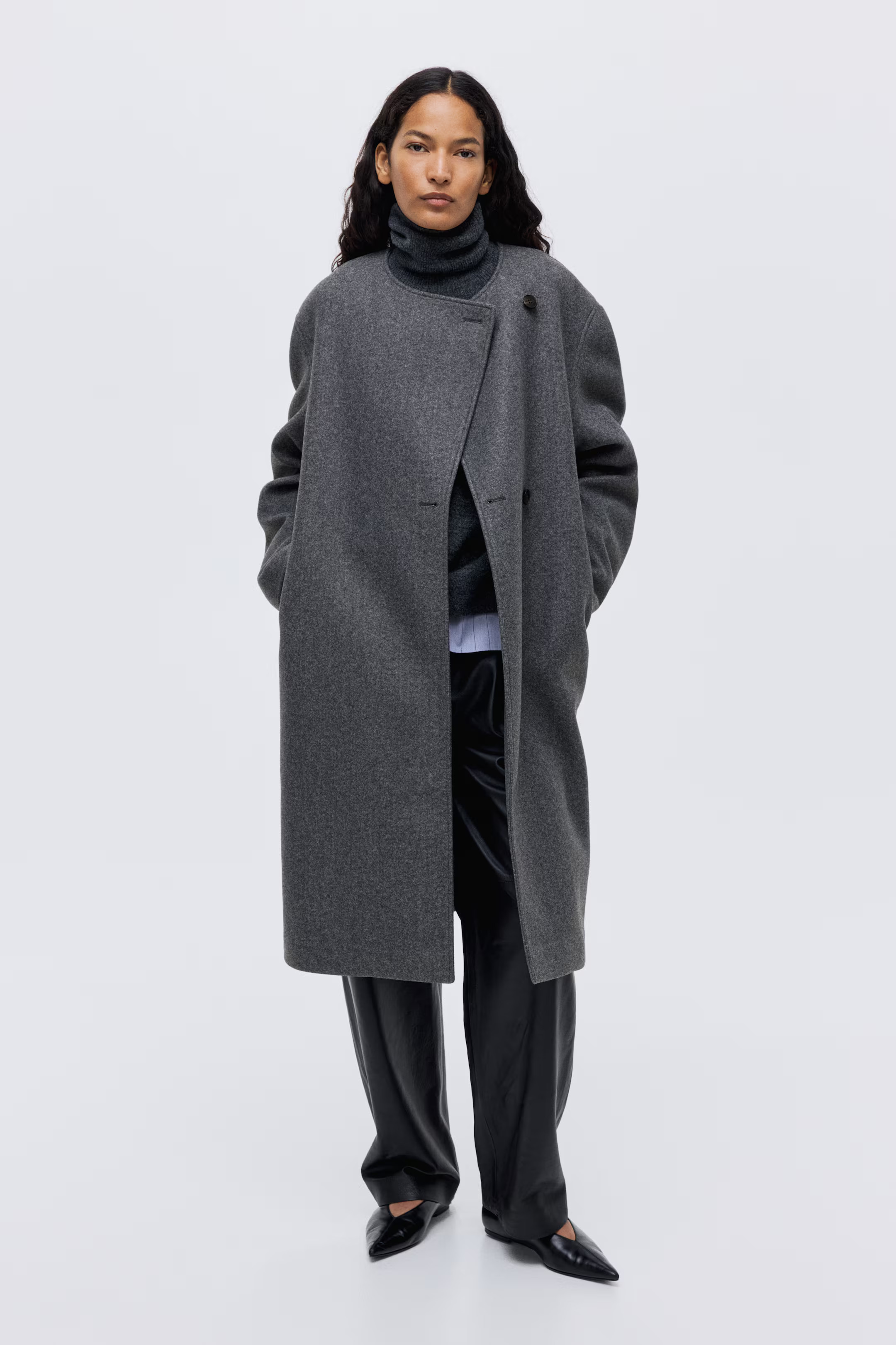 Scarf-detail coat | H&M (UK, MY, IN, SG, PH, TW, HK)