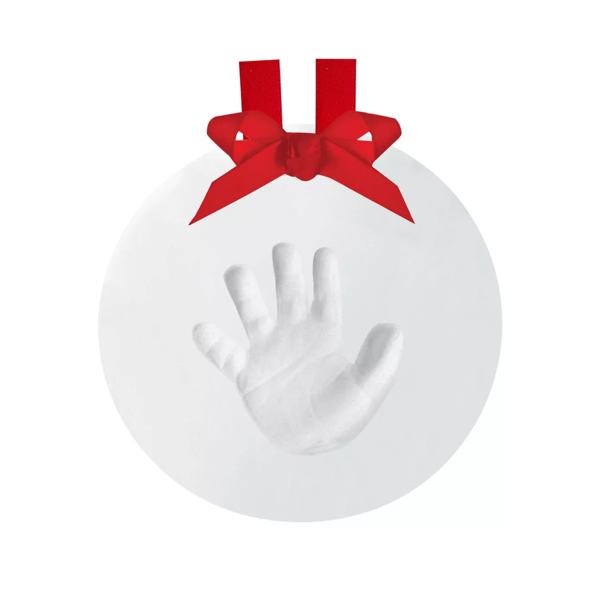 Pearhead Baby's Print Ornament - White | Target