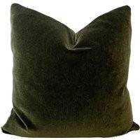 Black Forest Mohair Lumbar Pillow Cover, Green Pillow, Velvet Pillows, 20 X Green Pillow Cover | Etsy (US)