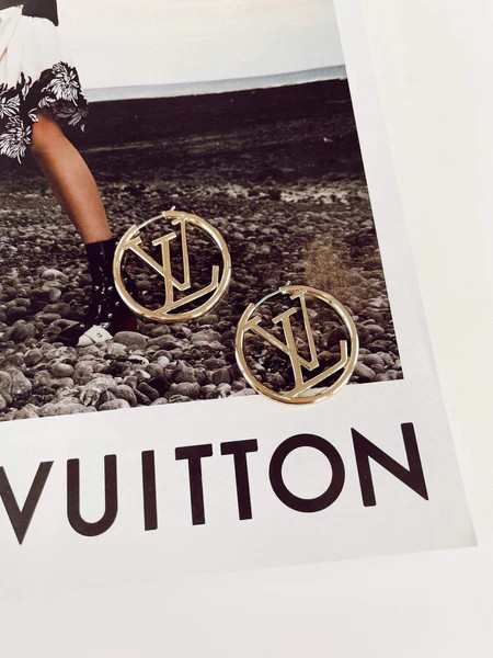 High Fashion Gold Earring | Lane 201 Boutique