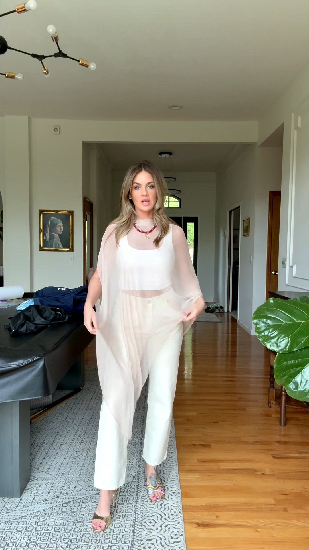 Spring dinner outfit Levi’s 501 90s neutral outfit Amazon finds 