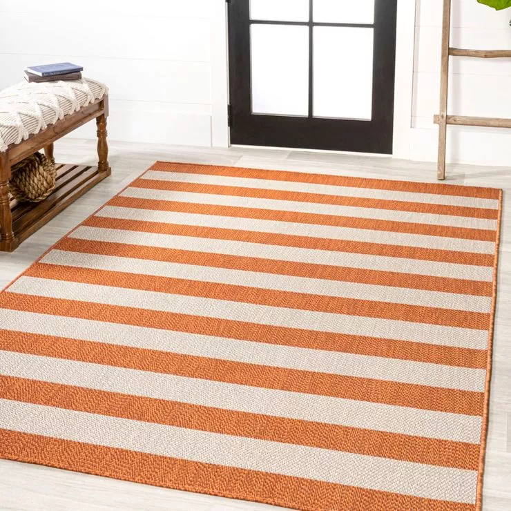 Striped Indoor/Outdoor Rug - Room … curated on LTK