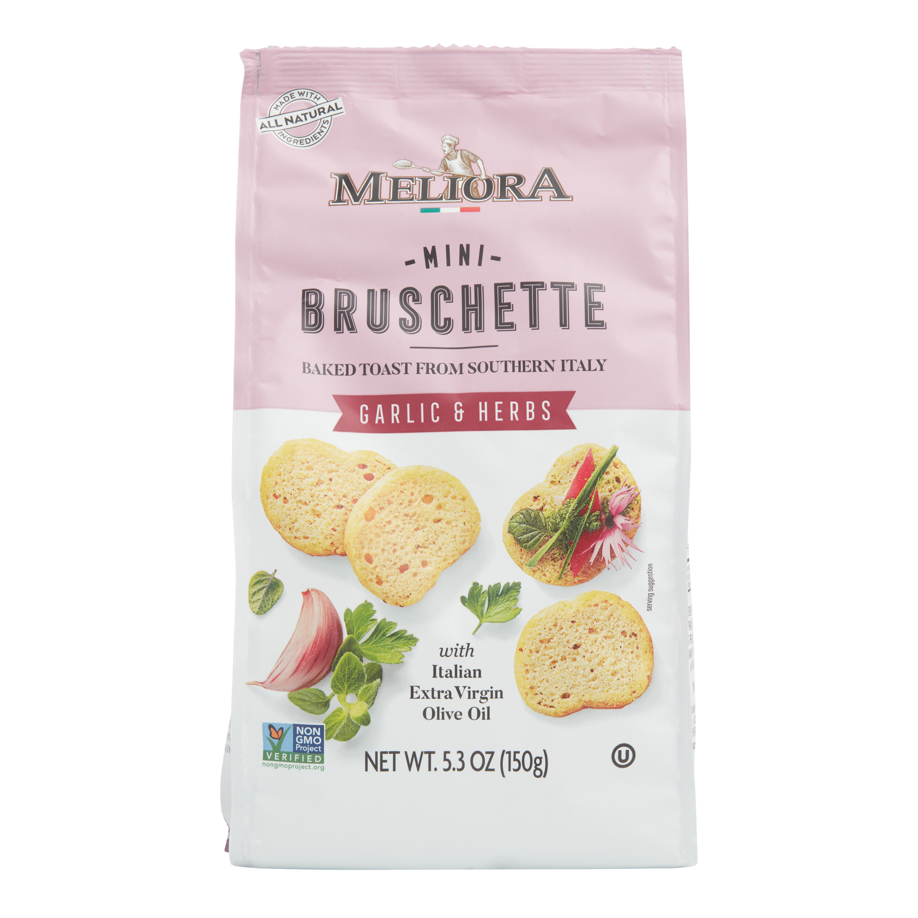 Meliora Garlic And Herbs Mini Bruschette | World Market