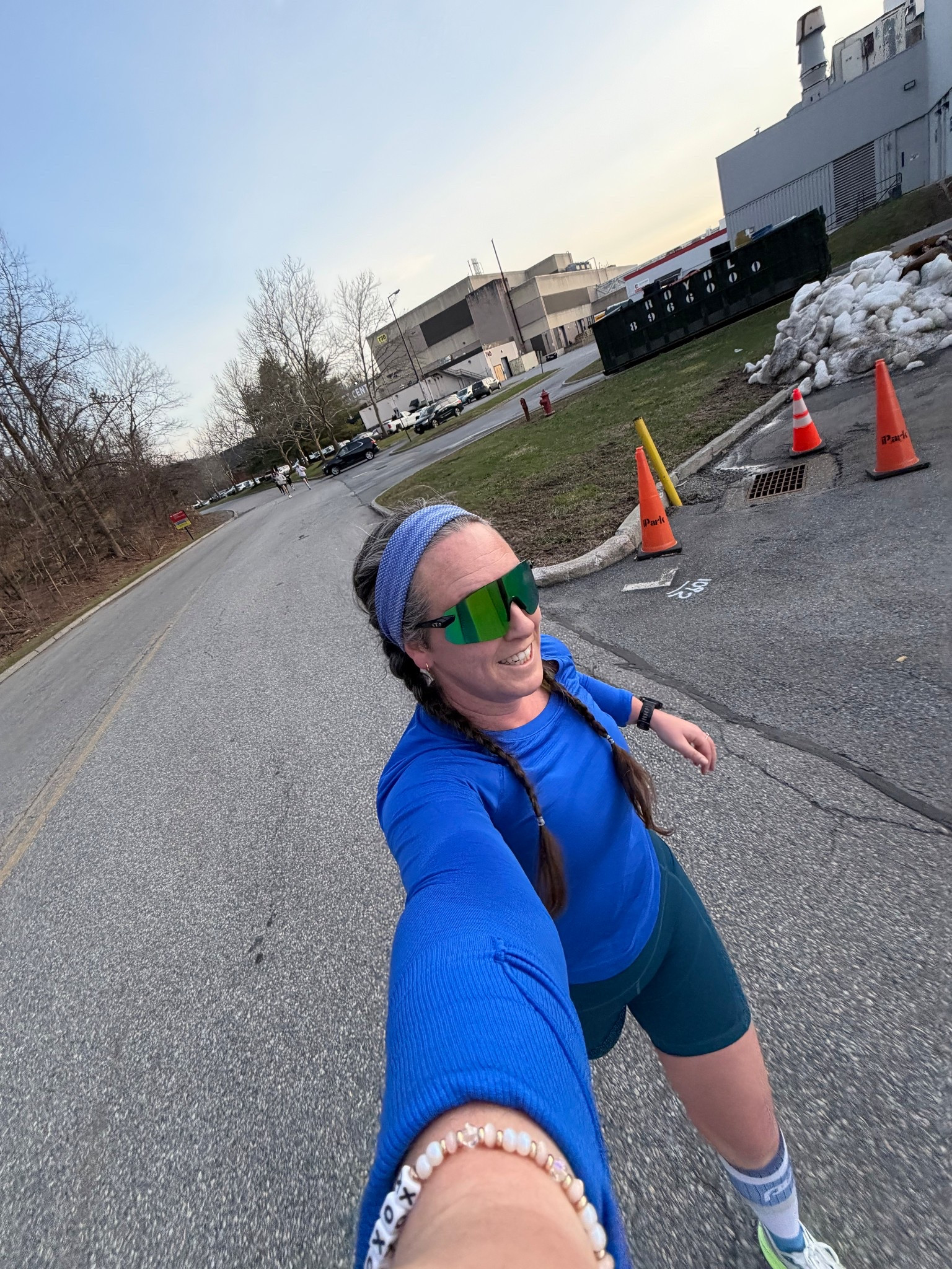 Running OOTD 💙🩵🦋