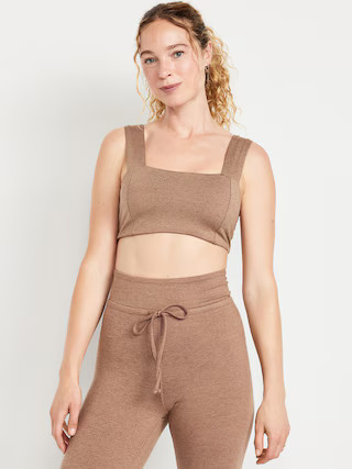 Light Support CloudComfy Bandeau Sports Bra | Old Navy (US)