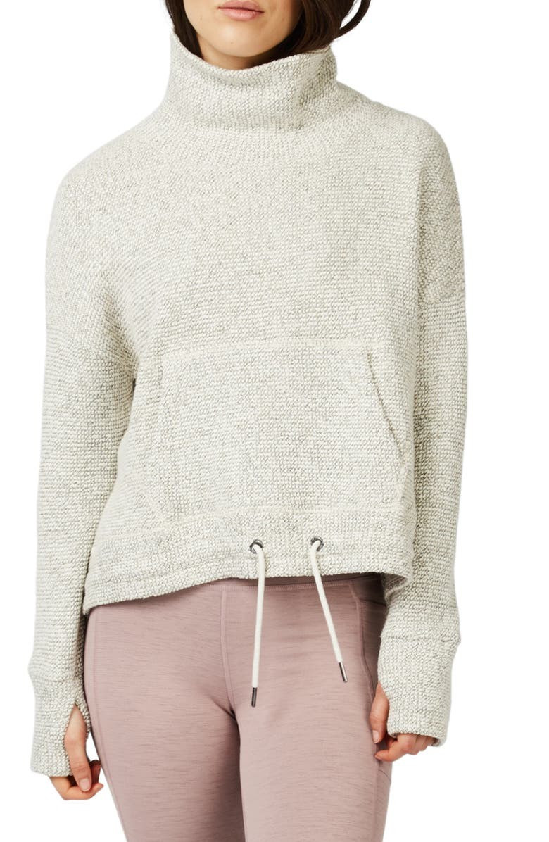 Bouclé Funnel Neck Sweatshirt | Nordstrom
