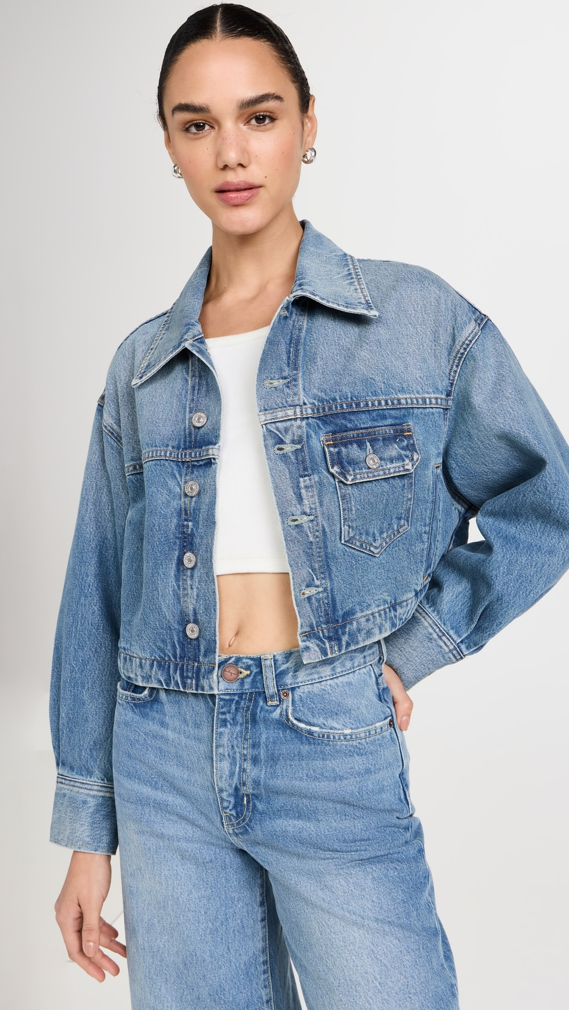 Citizens of Humanity Chantry Crop Boxy Regenerative Cotton Jacket | Shopbop | Shopbop