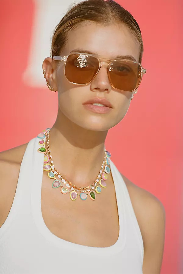 Skye Aviator Sunglasses | Anthropologie (US)