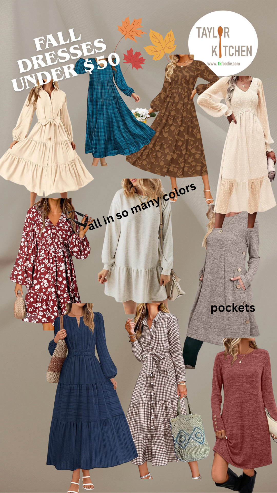 @Amazon has some great #fall 🍁dresses under $50 (any some under $30).

Check out the finds here on my LTK🥰 

 #LTKSeasonal #LTKSaleAlert