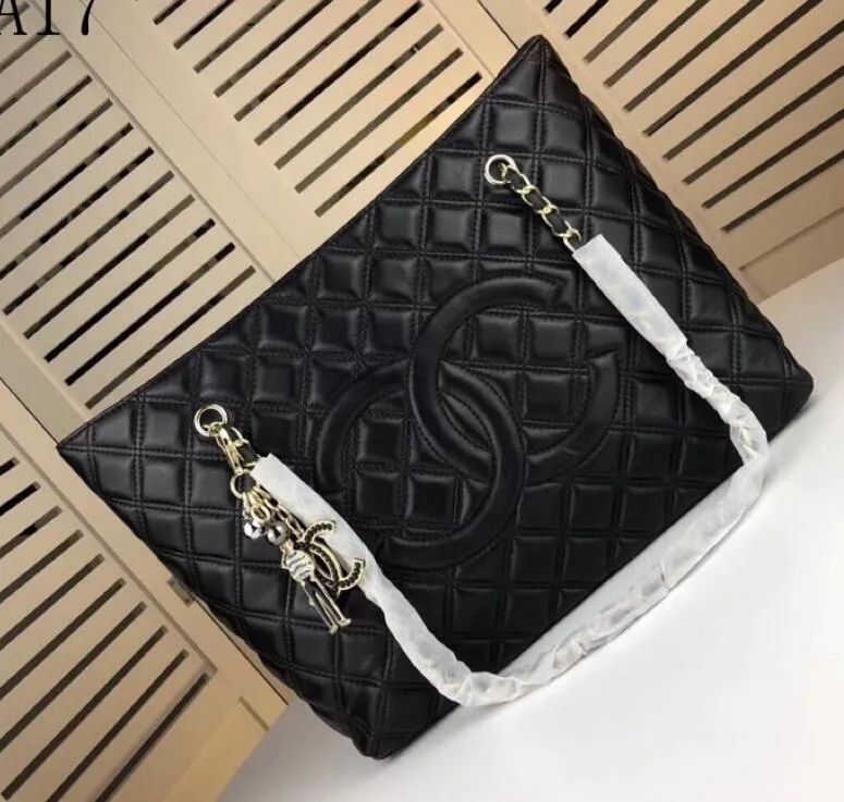 Chanel Top Tier Designer Bags Calfskin Bag For Womens Classic Chain Shoulder Quilted Bags Ladies ... | DHGate