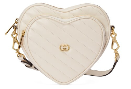 Interlocking G mini heart shoulder bag | Gucci (US)
