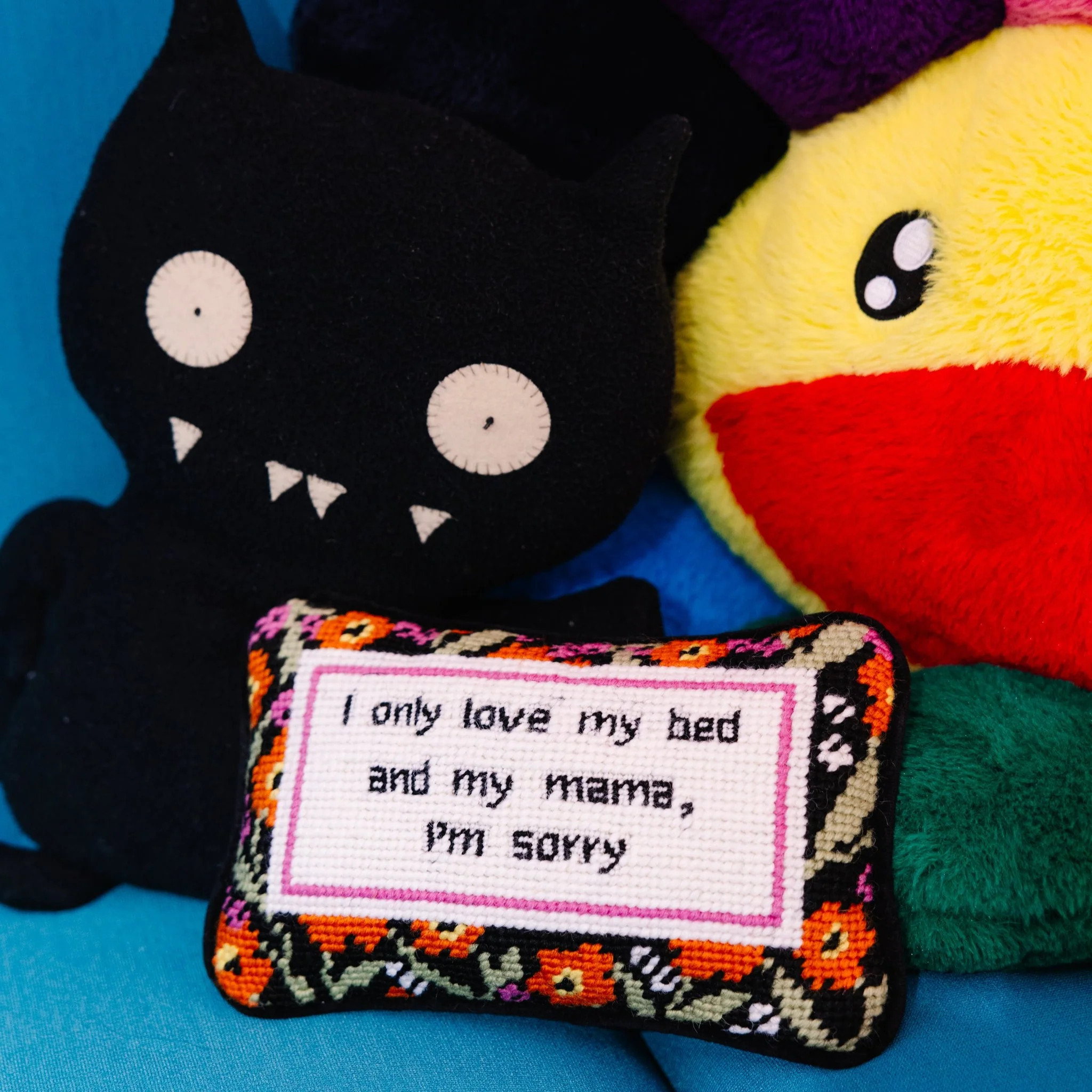 Furbish Studio - Drake Needlepoint Pillow | Furbish Studio