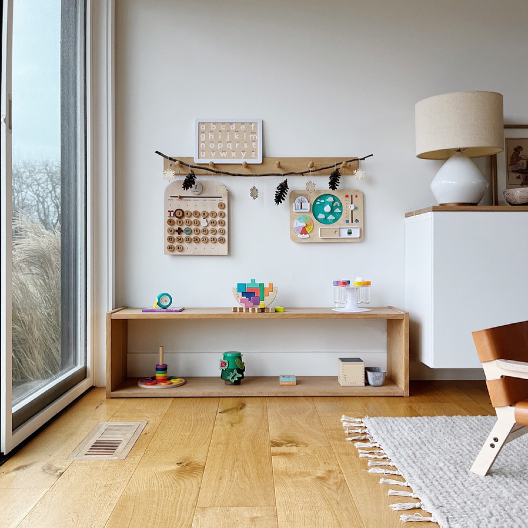 Updated shelf for a new year  