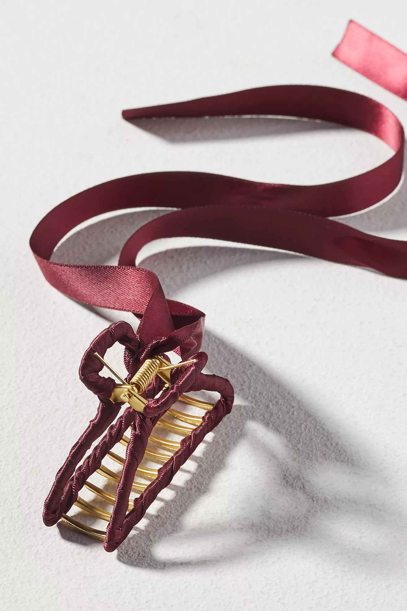 Clubhouse Bow Hair Claw Clip | Anthropologie (US)