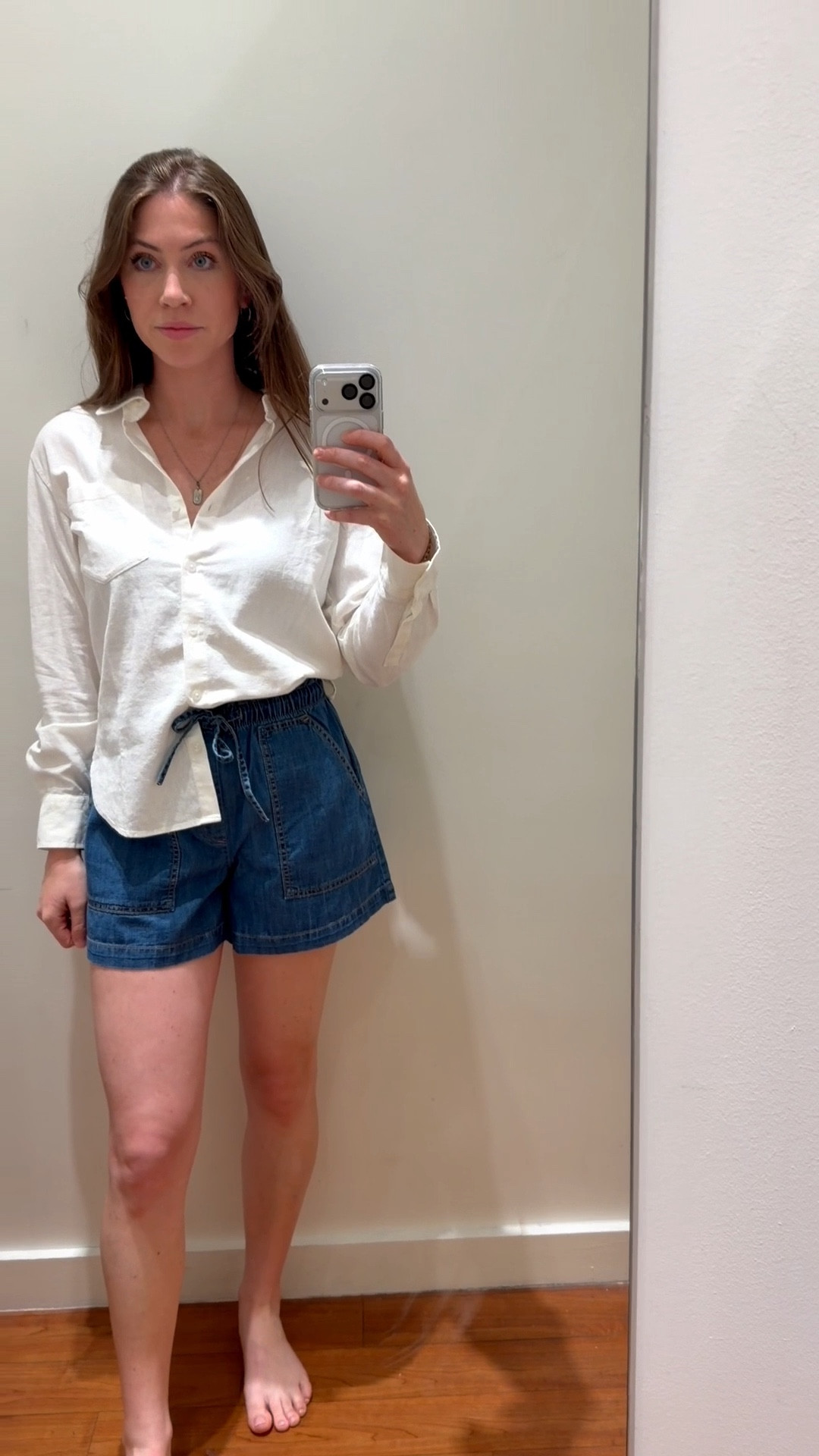 | spring fashion | paper bag Jean shorts | button down linen shirt | fashion in your 30s | chic mom outfits | spring sale |

#LTKootd #LTKSaleAlert #LTKTravel