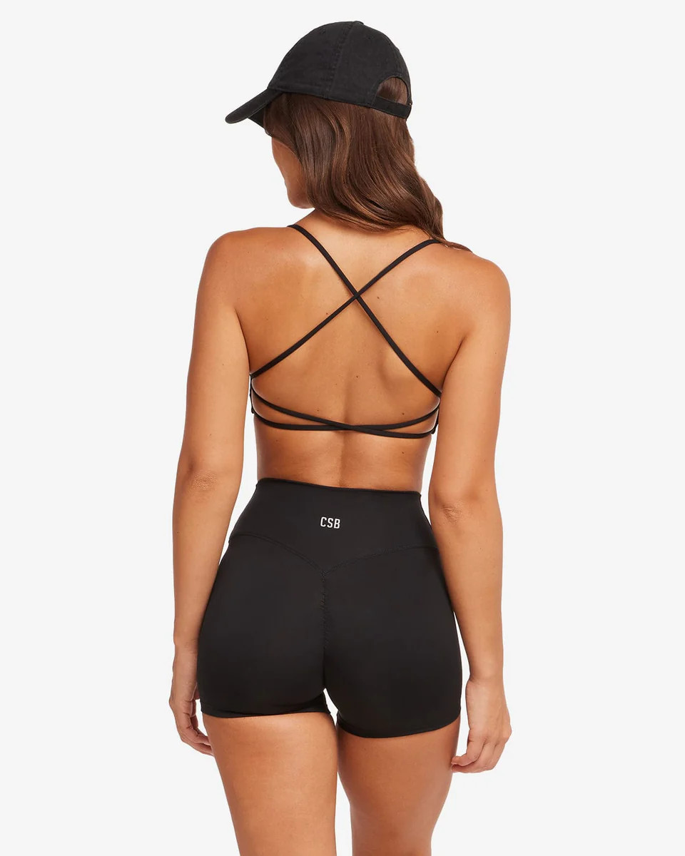 Activluxe Lexi Power Crop | Black | Crop Shop Boutique AU