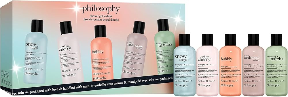 philosophy scent-sational hydrating bath & shower gels - efficiently cleanses, soothes & comforts... | Amazon (US)