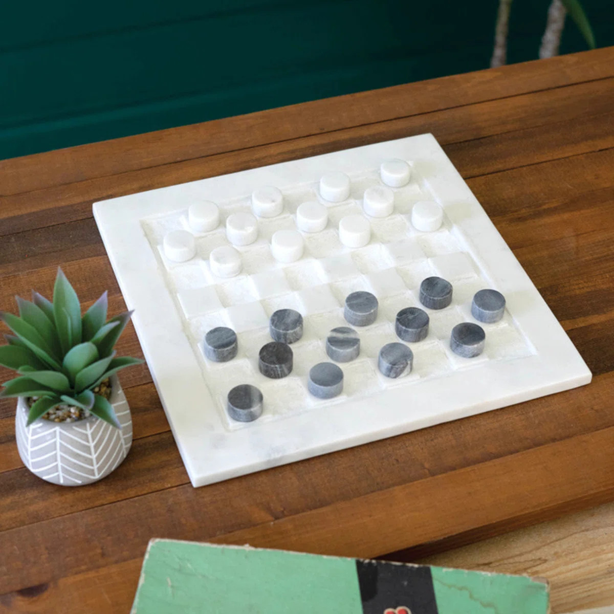 Marble Checkers | Birch Lane