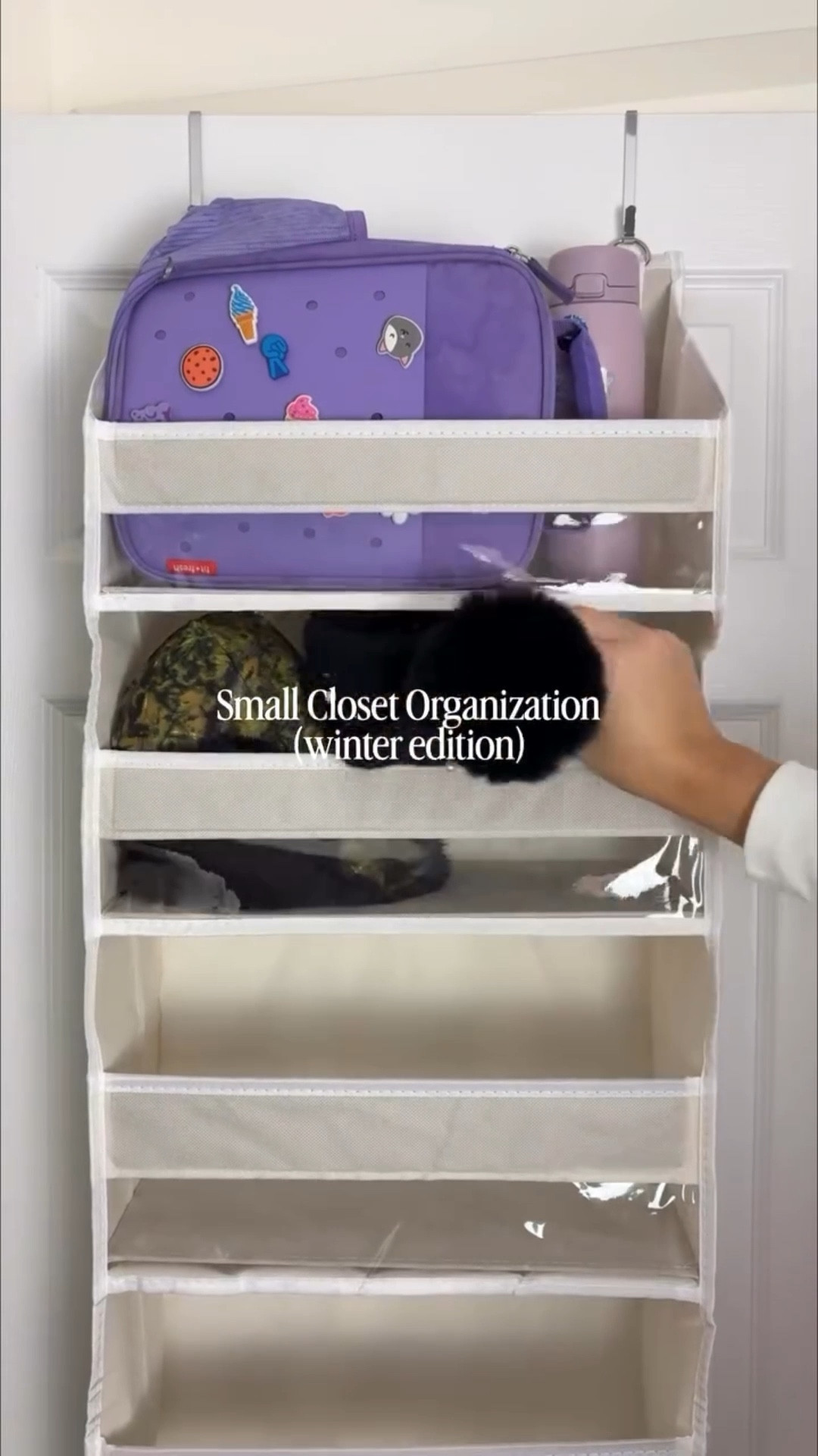 Reset my winter gear with me 🤍 Write “WINTER” below & I’ll share the details! This over the door organizer is such a great space saving hack, which is especially good for those of us who don’t have a mudroom or large coat closet. 

#winterfaves #organizedhome #homeorganization #ltkhome #amazonhome over the door organizer, winter organization, small closet, small closet organization, Amazon home finds.