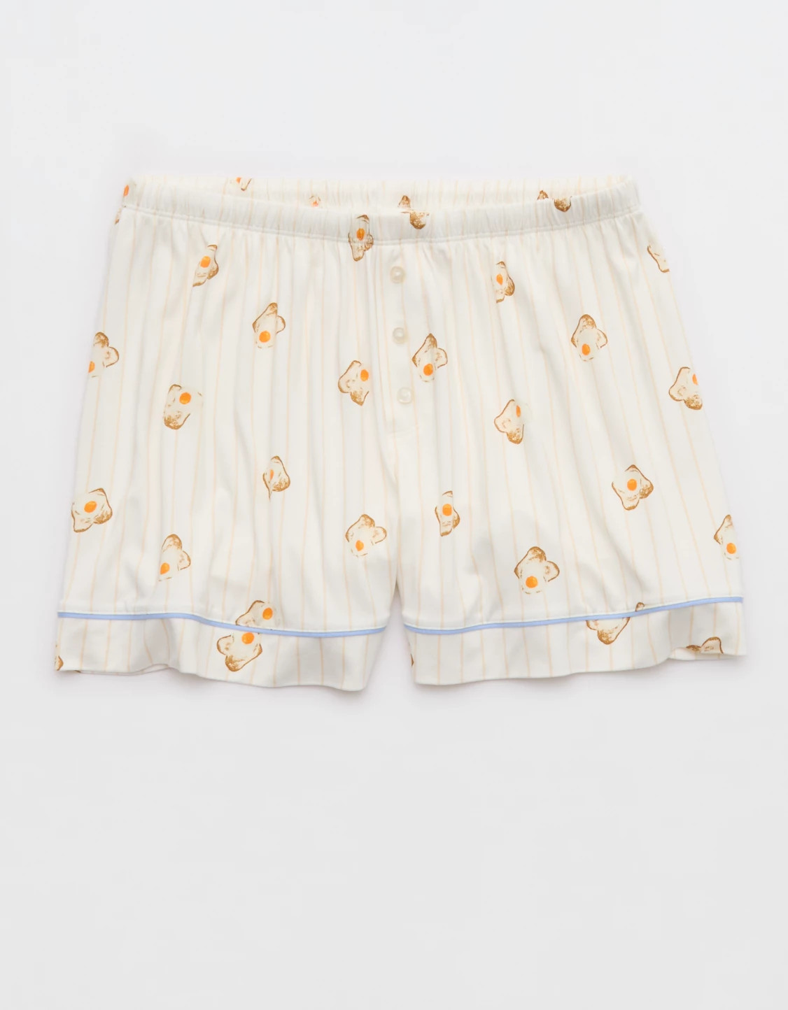 OVERSLEPT by Aerie Real Soft® Piping PJ Short | Aerie