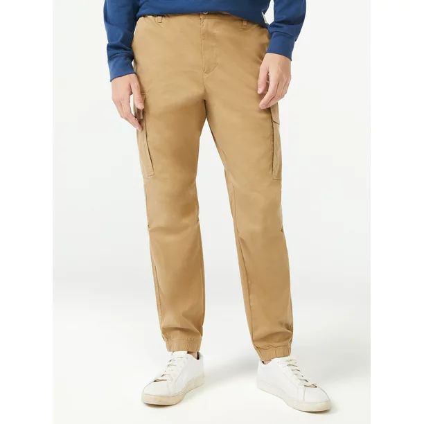 Free Assembly Men's Woven Cargo Joggers - Walmart.com | Walmart (US)