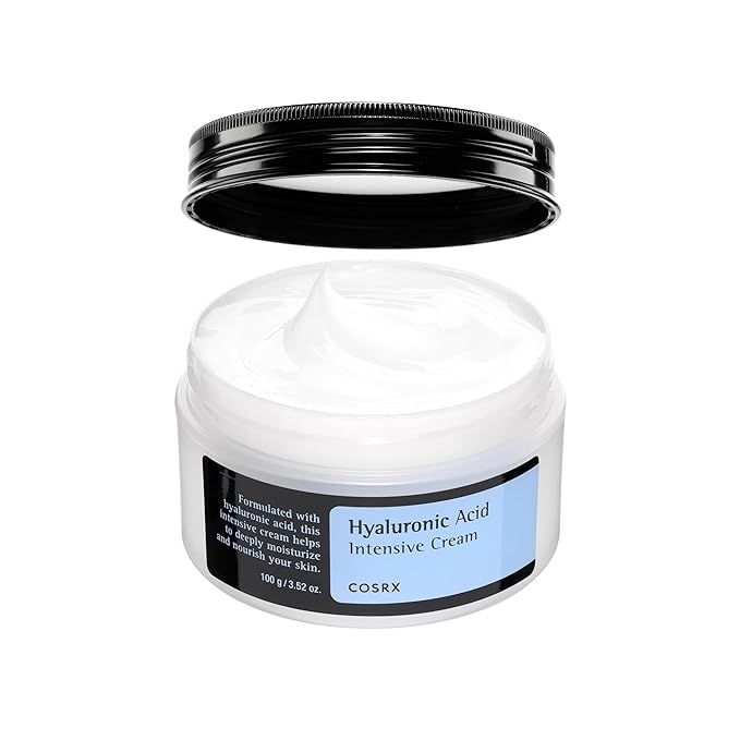 COSRX Hyaluronic Acid Moisturizing Cream, Long-lasting Hydration, Rich Moisturizer for Sensitive ... | Amazon (US)