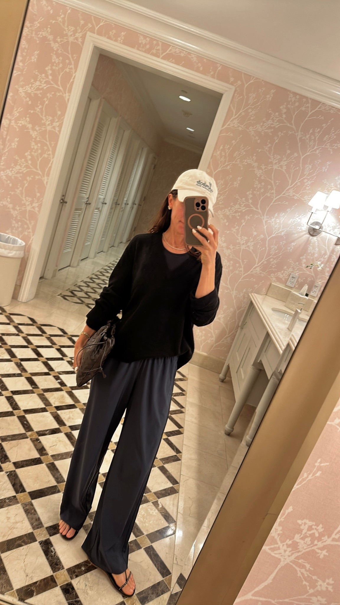 Breakfast -> a quick drive home 
Love these pants. Own them in several colors. Perfect for spring and summer travels. Wrinkle resistant and lightweight with a trouser style fit and feel 
Wearing the short length and they’re short gal friendly 

#LTKPetite #LTKOver40