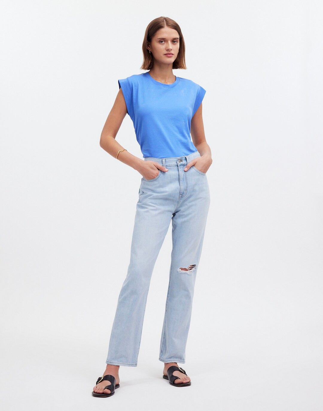 Side-Cinch Muscle Tee | Madewell