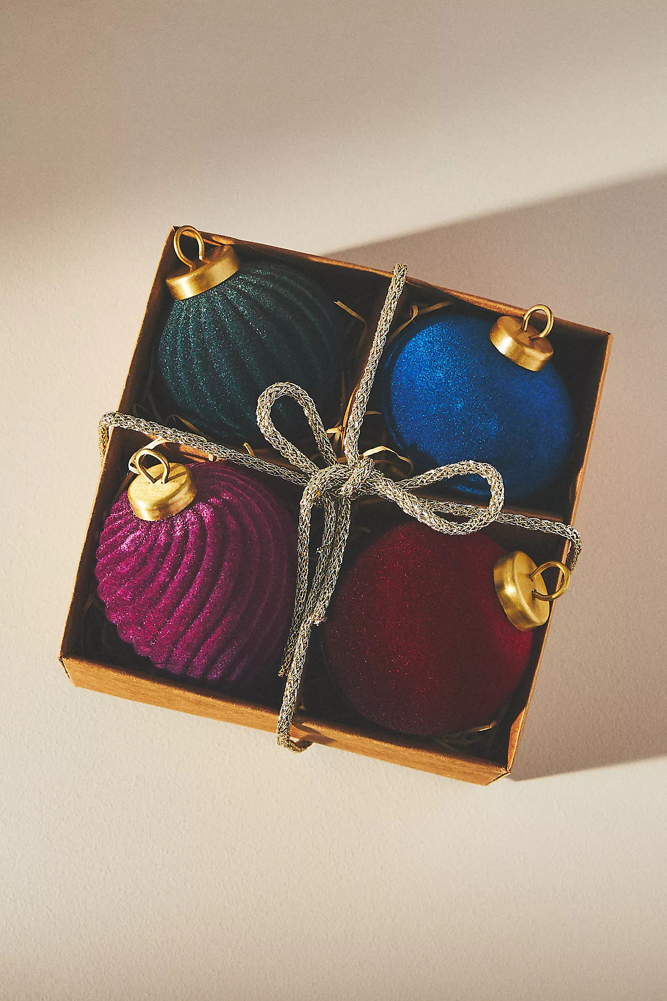 Velvet Baubles Box Set | Anthropologie (US)