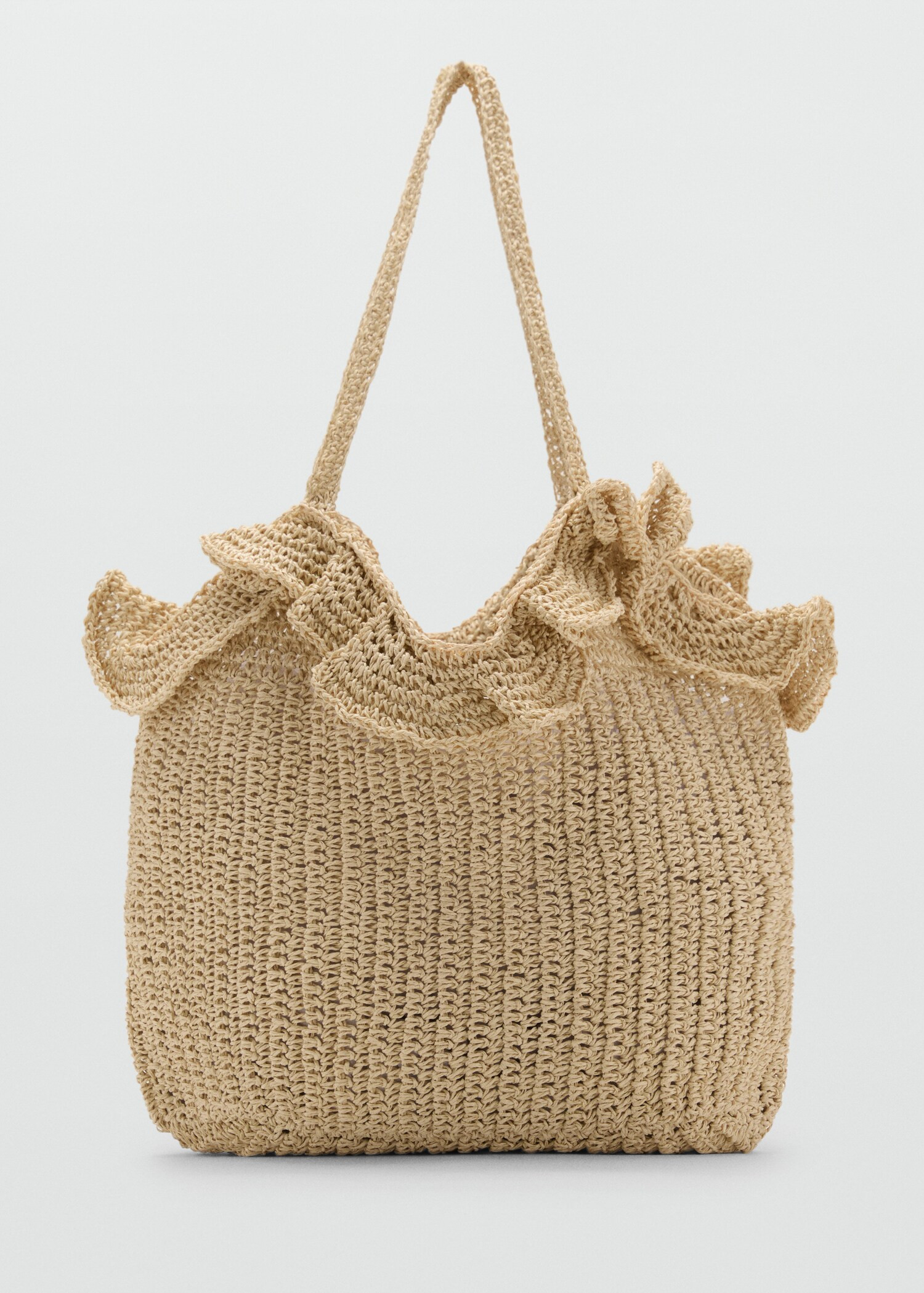 Natural fibre sack bag - Teen | MANGO USA | Mango (US/MX/AU)