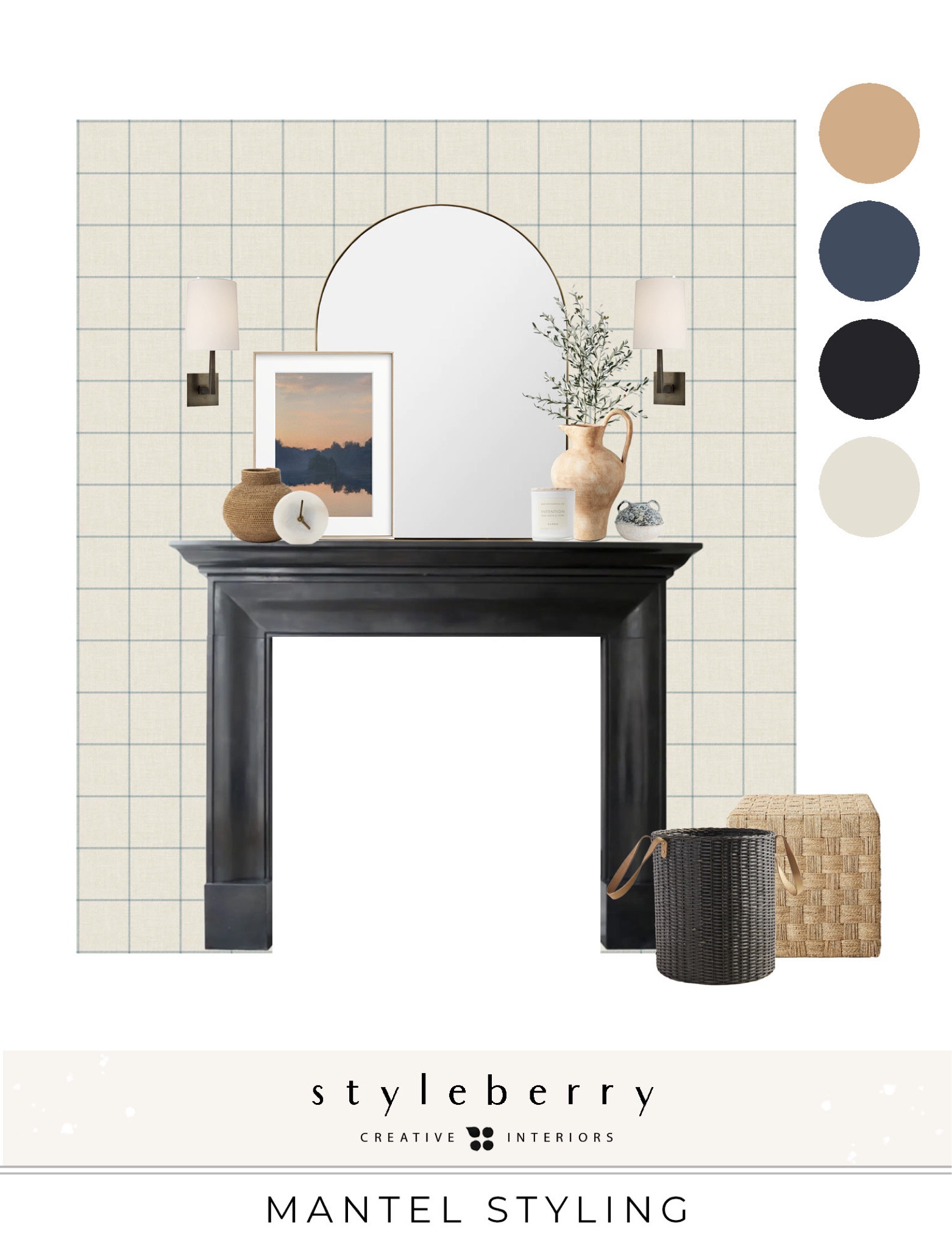 Interior Designer styled Mantel Styling by Styleberry Creative Interiors. || follow us on IG @styleberrycreativeinteriors || Virtual Interior Design || Online Design || Interior Designer // Learn about our Virtual Design Services: https://styleberrycreative.com

Follow my shop @StyleberryCreativeInteriors on the @shop.LTK app to shop this post and get my exclusive app-only content! 



#LTKfamily #LTKstyletip #LTKhome