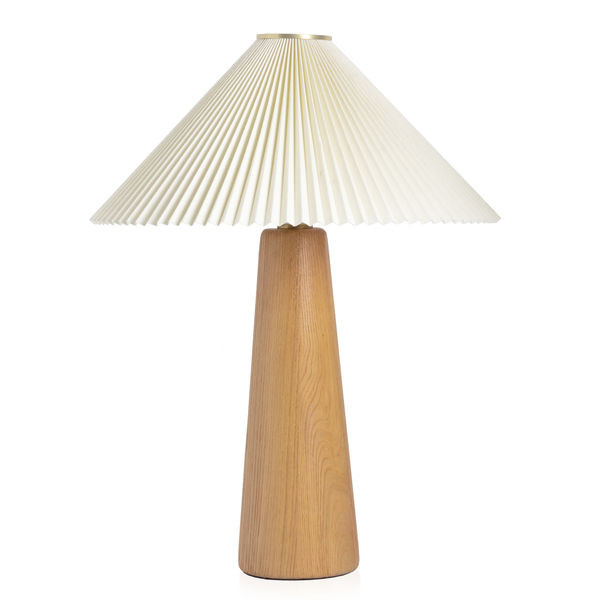 Nora Solid Oak Pleated Table Lamp
     
  20% OFF | Scout & Nimble