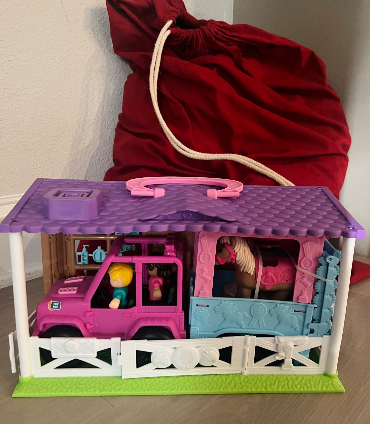 So excited to give my girl’s this pony ranch play set - the ponies gallop! Perfect for imaginative play and it’s under $13 💕
pony ranch play set/ pony toys/ toddler girl gift guide/ toddler Christmas gift guide/ Walmart toys/ pretend play/ imaginative play/ 

#LTKSaleAlert #LTKKids #LTKGiftGuide