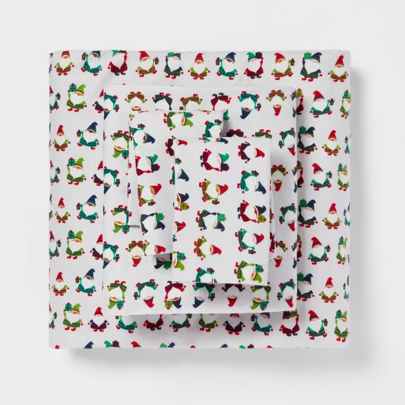 Holiday Patterned Flannel Sheet Set - Wondershop™ | Target