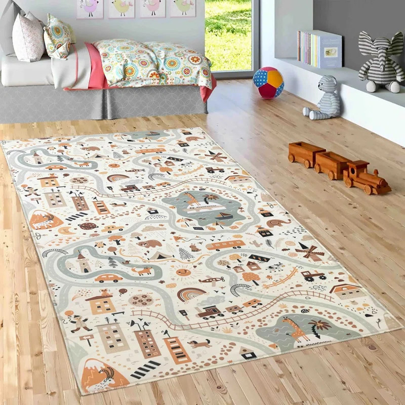 Jones Street Rectangle Polyester Rug | Wayfair North America