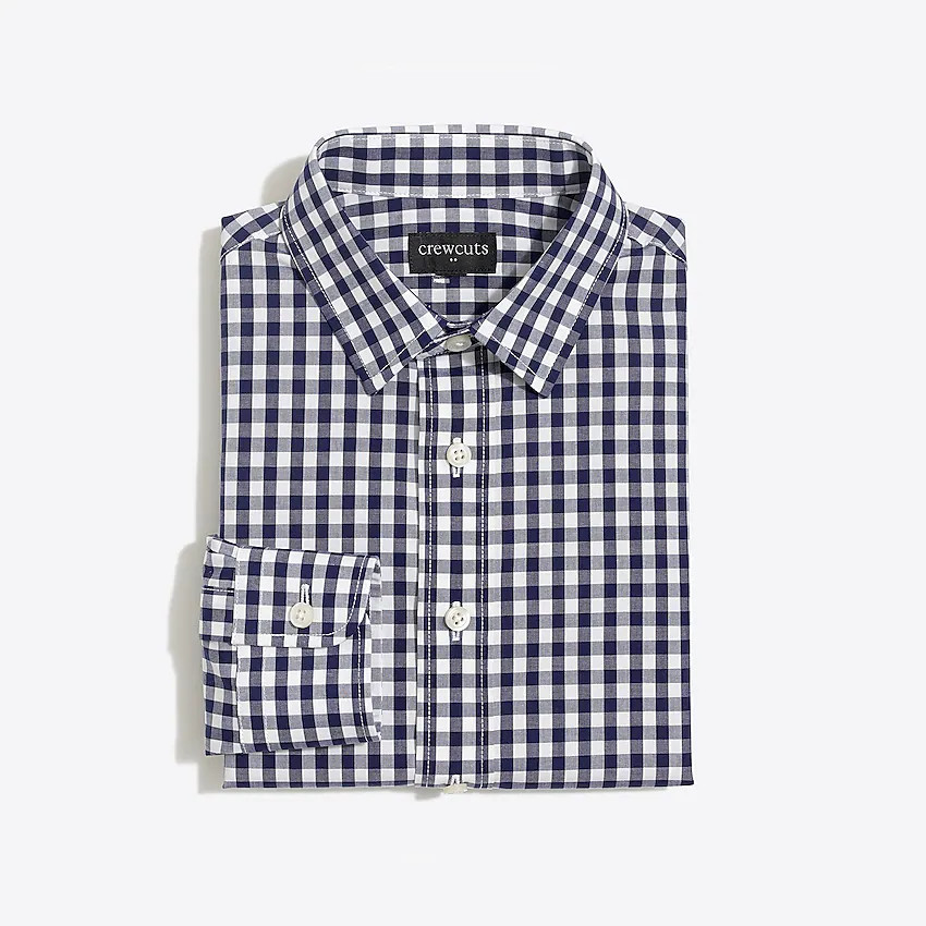 Boys' long-sleeve flex Thompson patterned shirt | J.Crew Factory