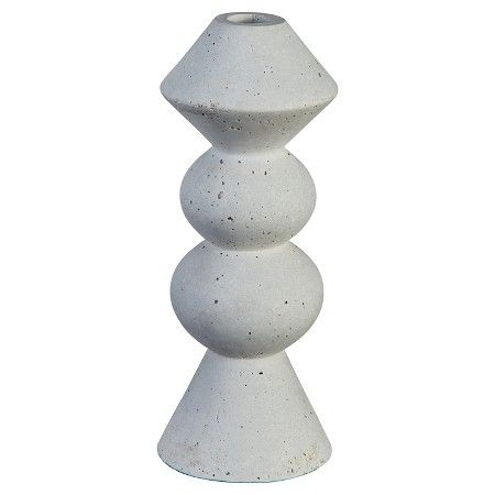 Concrete Taper Candle Holder Large - Threshold™ | Target