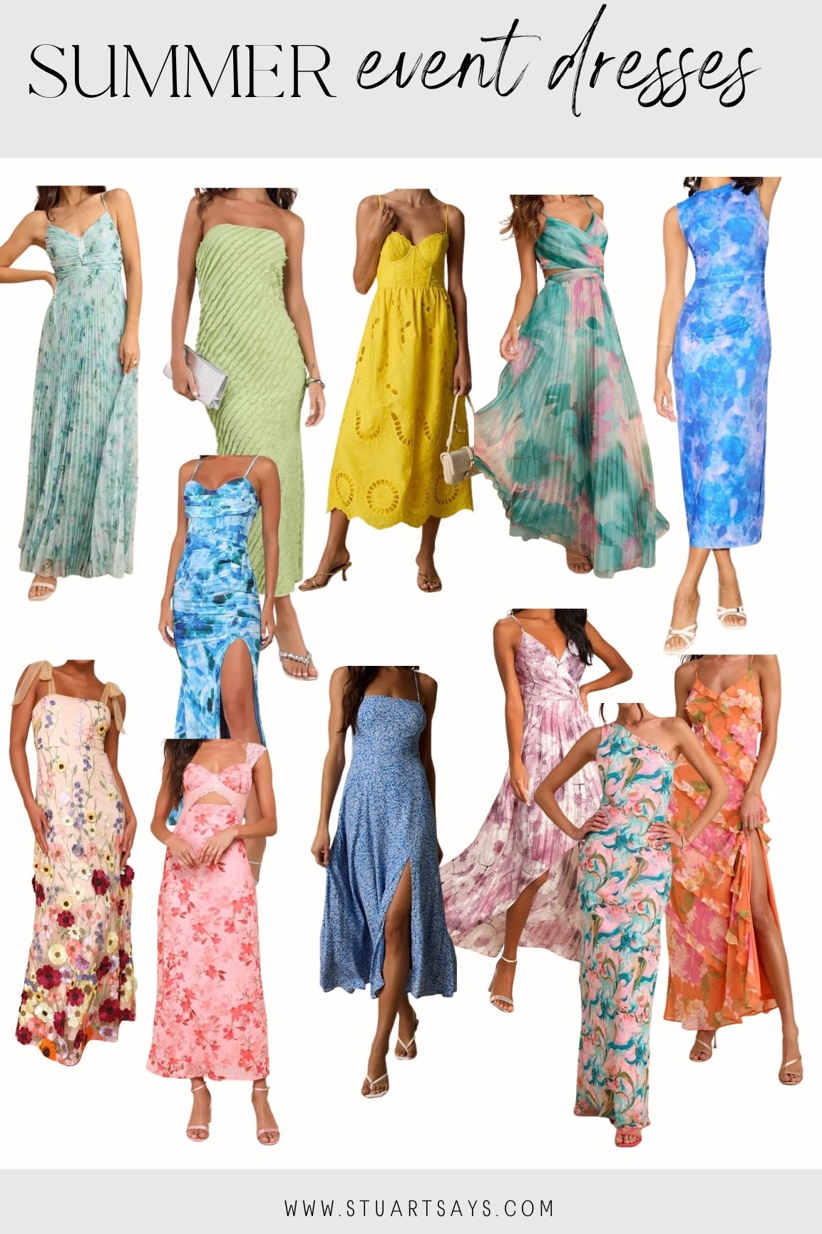 Summer event dresses from Lulus!

#LTKgrwm #LTKootd