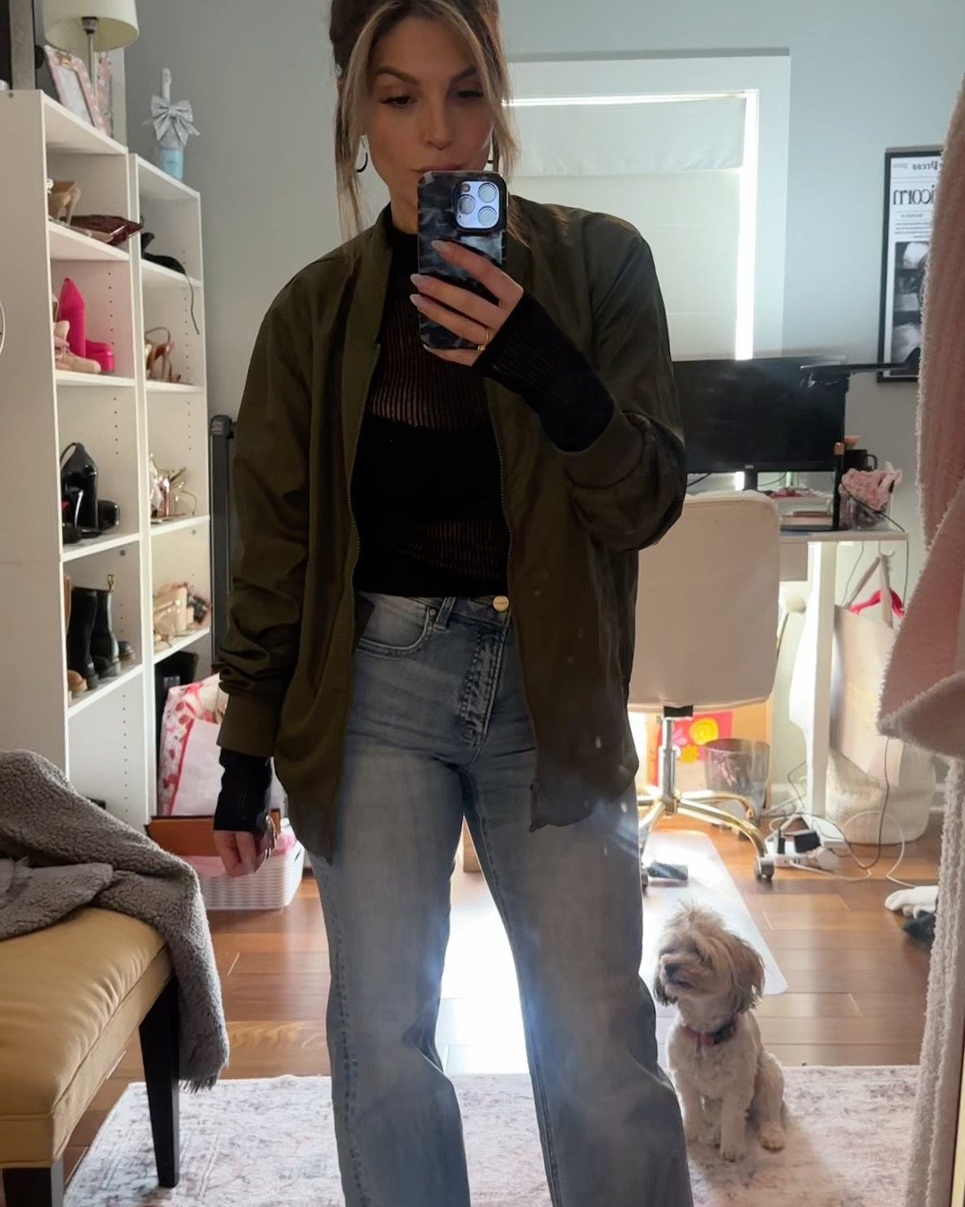 Rack checks and rehearsals for KCFW 

#LTKdayinmylife #LTKootd #LTKSeasonal