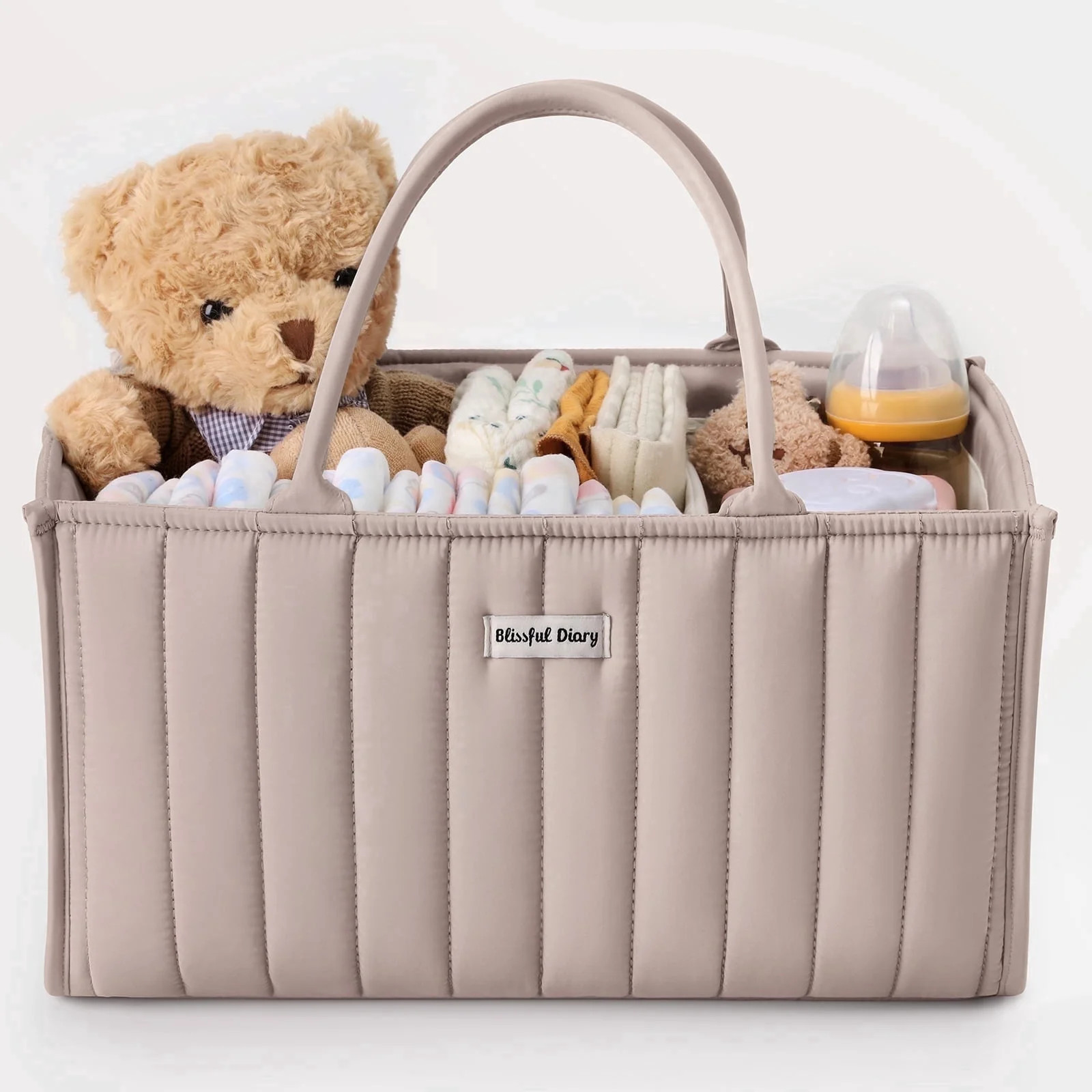 Blissful Diary Diaper Caddy Organizer,Baby Baskets for Baby Shower, Portable Nursery Changing Tab... | Walmart (US)