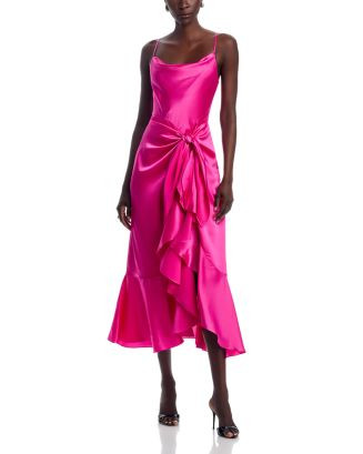 Vivienda Silk Ruffled Dress | Bloomingdale's (US)
