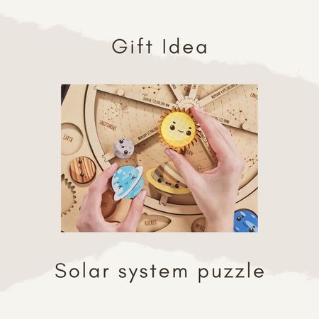 Gift idea: solar system puzzle

#LTKGiftGuide #LTKfindsunder100 #LTKbaby