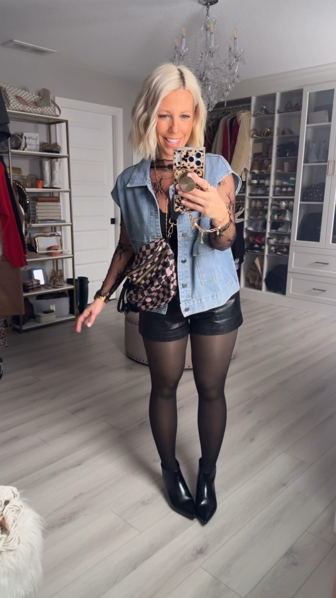 These fleece lined tights are the must have accessory in your winter wardrobe! Perfect for dresses in shorts in the cold temps but also does wonders under any pair of pants to keep you warm!!!
⬇️⬇️⬇️
Lace top and shorts small
Denim vest medium 




#LTKSaleAlert #LTKFindsUnder100 #LTKFindsUnder50