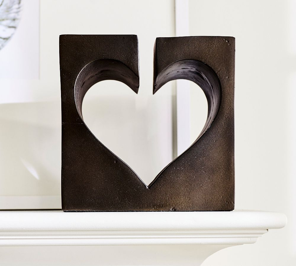 Heart Bookend | Pottery Barn (US)