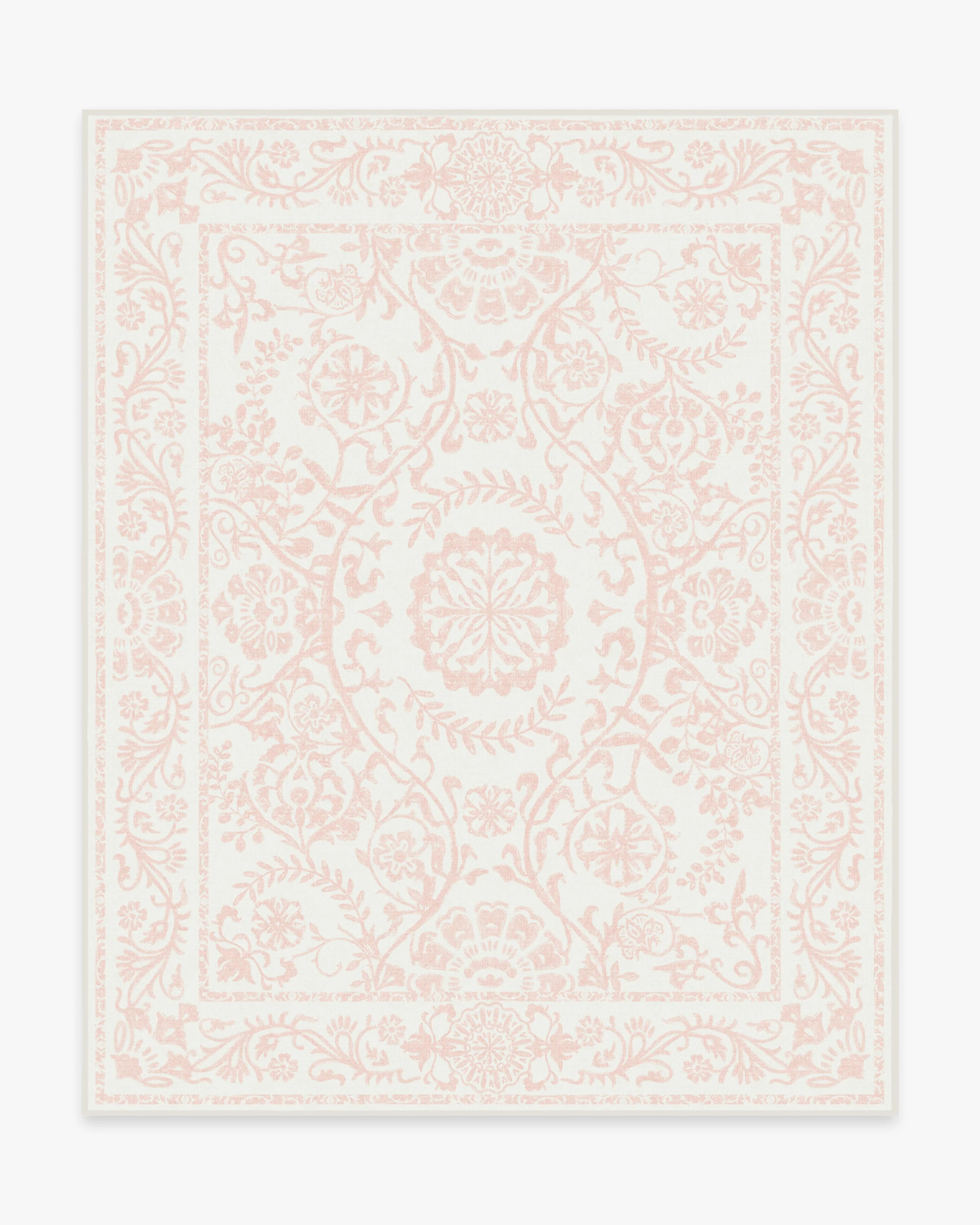 Delphina Powder Pink Tufted Rug | Ruggable